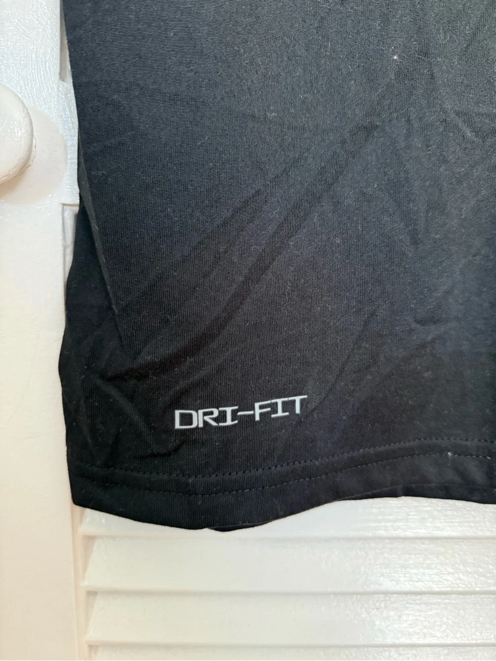 Nike Black Short-Sleeve Dri-FIT Crew Tee
